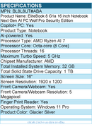 HP BL8L8UT#ABA EliteBook 8 G1a 16" Touchscreen Copilot+ PC Notebook