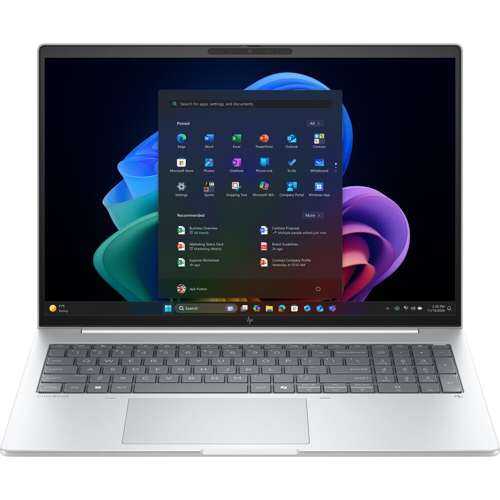 HP BL8L7UT#ABA EliteBook 8 G1a 16" Touchscreen Copilot+ PC Notebook