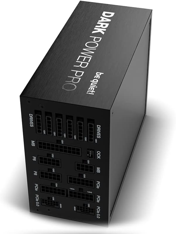 be quiet! BN501 Power Supply -Dark Power Pro 13 1600W 80+ Titanium ATX3.0 Retail