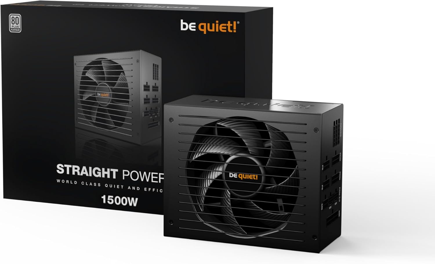 be quiet! BN518 Power Supply - 1500W STRAIGHT POWER 12 ATX3.0 80Plus Platinum