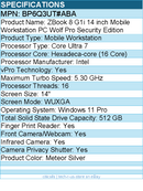 HP BP6Q3UT#ABA ZBook 8 G1i 14" Mobile Workstation - Intel Core Ultra 7