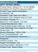 HP  BP6Z0UT#ABA ZBook 8 G1i 16" Mobile Workstation - Intel Core Ultra 7 265U