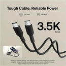 Belkin BPD010FQBK BoostCharge Slim Magnetic Power Bank 5K For Smartphone, iPhone
