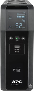 APC BR1000MS Back-UPS Pro BR - UPS - AC 120 V - 600 Watt - 1000 VA - USB, serial