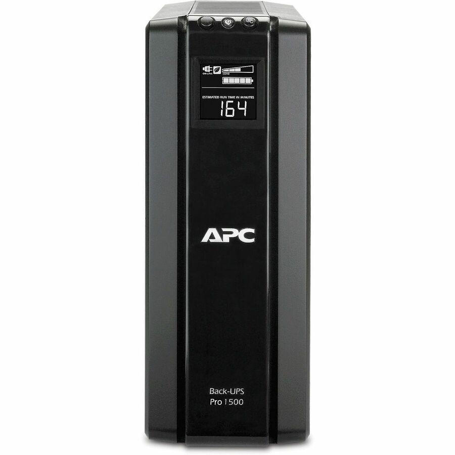 APC BR1500G Back-UPS Pro, 1500VA/865W, Tower, 120V, 10x NEMA 5-15R outlets