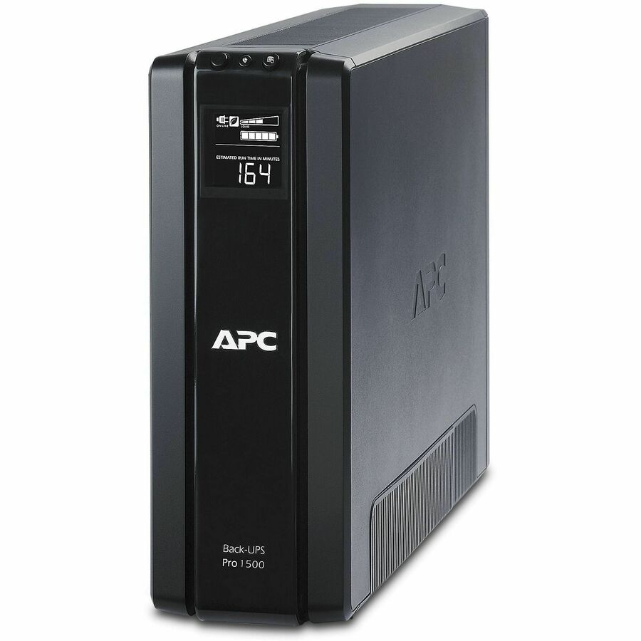 APC BR1500G Back-UPS Pro, 1500VA/865W, Tower, 120V, 10x NEMA 5-15R outlets