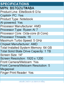 HP BS7G2UT#ABA EliteBook 6 G1a 14" Touchscreen Copilot+ PC Notebook