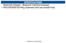 Zebra BT-RS5X6-DNGL-01 Bluetooth Interface between RS5100/RS6100 Ring Scanners