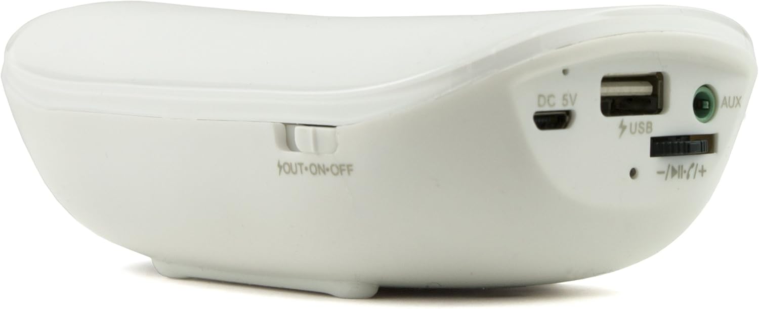 iKANOO BT014-WHITE - Speaker - for portable use - wireless - Bluetooth - 3 Watt