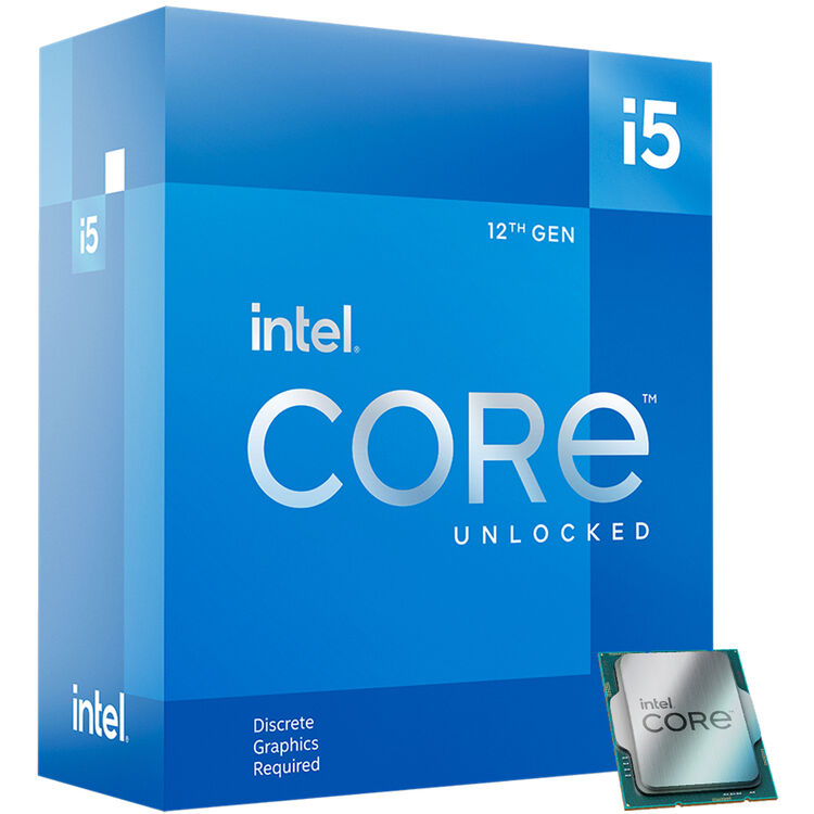 Intel BX8071512600KF Core i5 i5-12600KF (10 Core) 3.70 GHz Processor