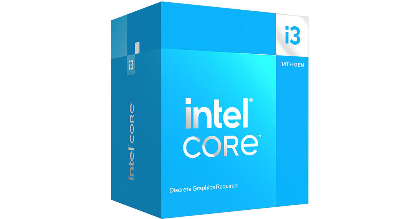 Intel BX8071514100F Core i3 (14th Gen)  4 Core 3.50 GHz Processor