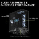 TRYX C-L700N-NN0H-G0K Computer Case - LUCA L70 Midtower Black E-ATX USB3.2