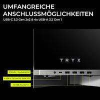 TRYX C-L700N-NN0H-G0W Computer Case - LUCA L70 Midtower White E-ATX