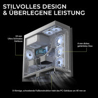 TRYX C-L700N-NN0H-G0W Computer Case - LUCA L70 Midtower White E-ATX