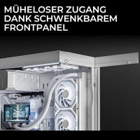 TRYX C-L700N-NN0H-G0W Computer Case - LUCA L70 Midtower White E-ATX