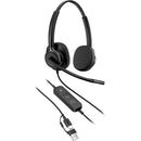 HP Poly C01B6AA#AC3 Mission 425 Stereo USB Wired Headset (C01B6AA) Stereo - USB