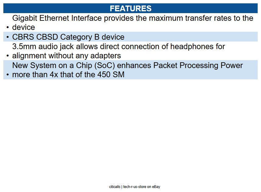 Cambium Networks C030045B021B 3 GHz 450b - High Gain - Radio Only