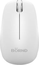 Bornd C100 WHITE - Mouse - optical - 3 buttons - wireless - Bluetooth 3.0