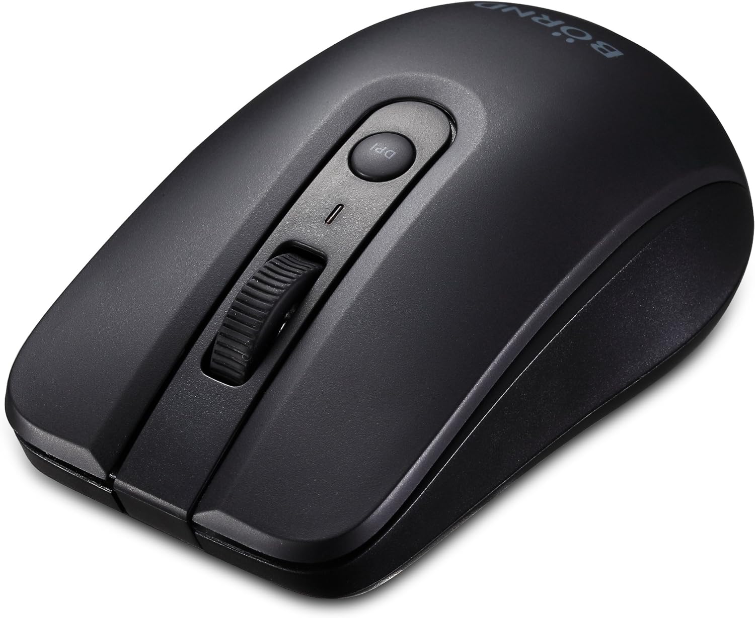 Bornd C190 BLACK - Mouse - optical - 4 buttons - wireless - 2.4 GHz - USB