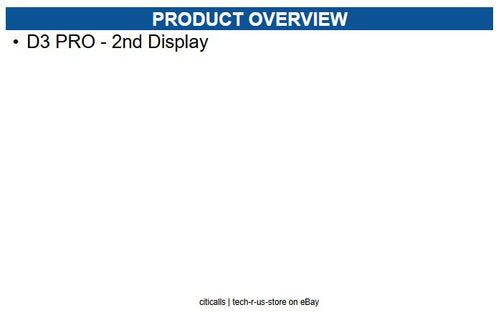 Sunmi Technology C20000099 D3 PRO - 2nd Display