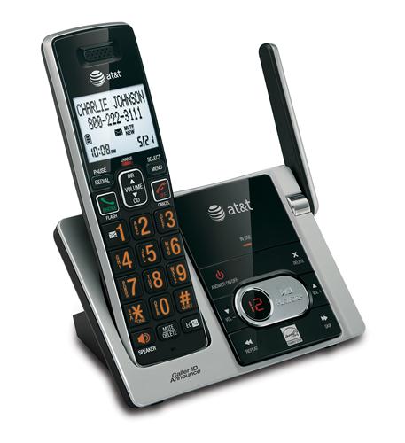 AT&T CL82313 3 Handset Black Cordless Answering System Caller ID/Call waiting