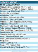 HP C2NL9UT#ABA fEliteBook 8 G1i 14" Notebook - WUXGA - Intel Core Ultra 7 255U