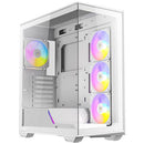 Antec C3 ARGB WHITE ATX Mid Tower Case, Tempered Glass Side Panel, no Power Supp