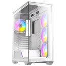 Antec C3 ARGB WHITE ATX Mid Tower Case, Tempered Glass Side Panel, no Power Supp