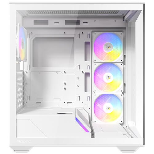 Antec C3 ARGB WHITE ATX Mid Tower Case, Tempered Glass Side Panel, no Power Supp