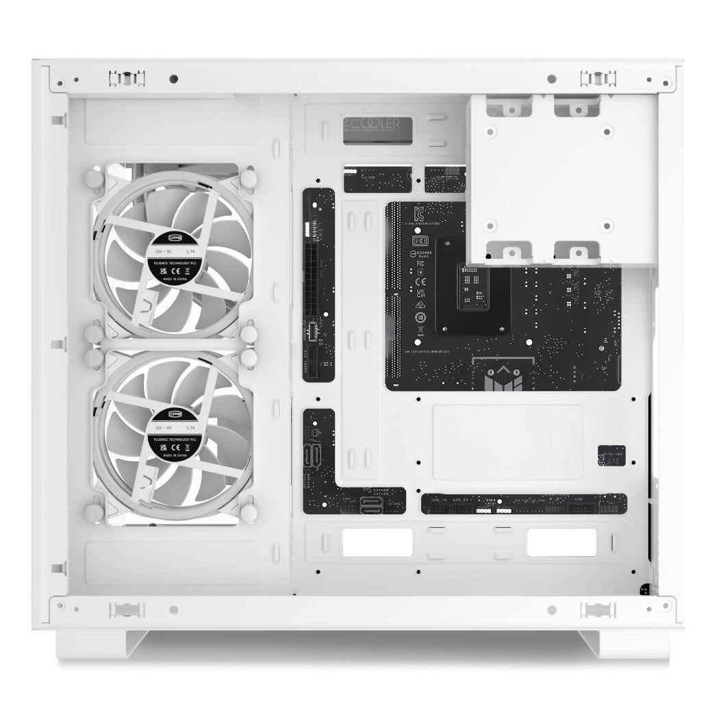 PcCooler C3-T500WHD6-GL CPS C3 T500 ARGB WH PC Case Mid Tower Desktop Computer