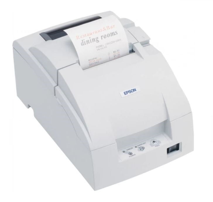 Epson C31C515A8771 U220D Impact Receipt Printer - USB - White