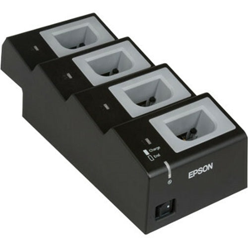 Epson C32C825374 Quad Battery Charger without AC Cord for P60II and P80 Printers