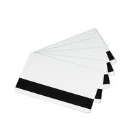 Evolis C4003 Blank White Cards with Hico Magstripe - 5P