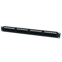 StarTech C6PANEL24 24 Port 1U Rackmount Cat 6 110 Patch Panel
