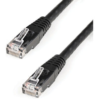 StarTech C6PATCH25BK 25ft CAT6 Ethernet Cable - Black Molded Gigabit
