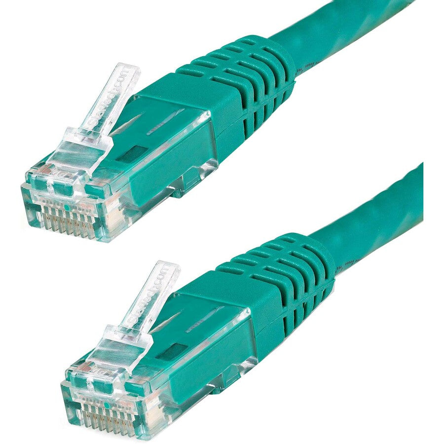 StarTech C6PATCH2GN 2ft CAT6 Ethernet Cable - Green Molded Gigabit
