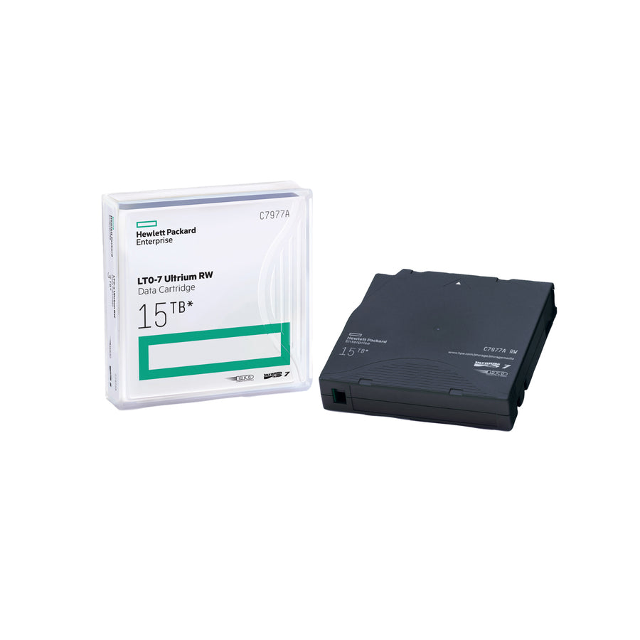 HPE C7977A 15TB E LTO Ultrium Cartridge - LTO-7 - Rewritable - Data Cartridge