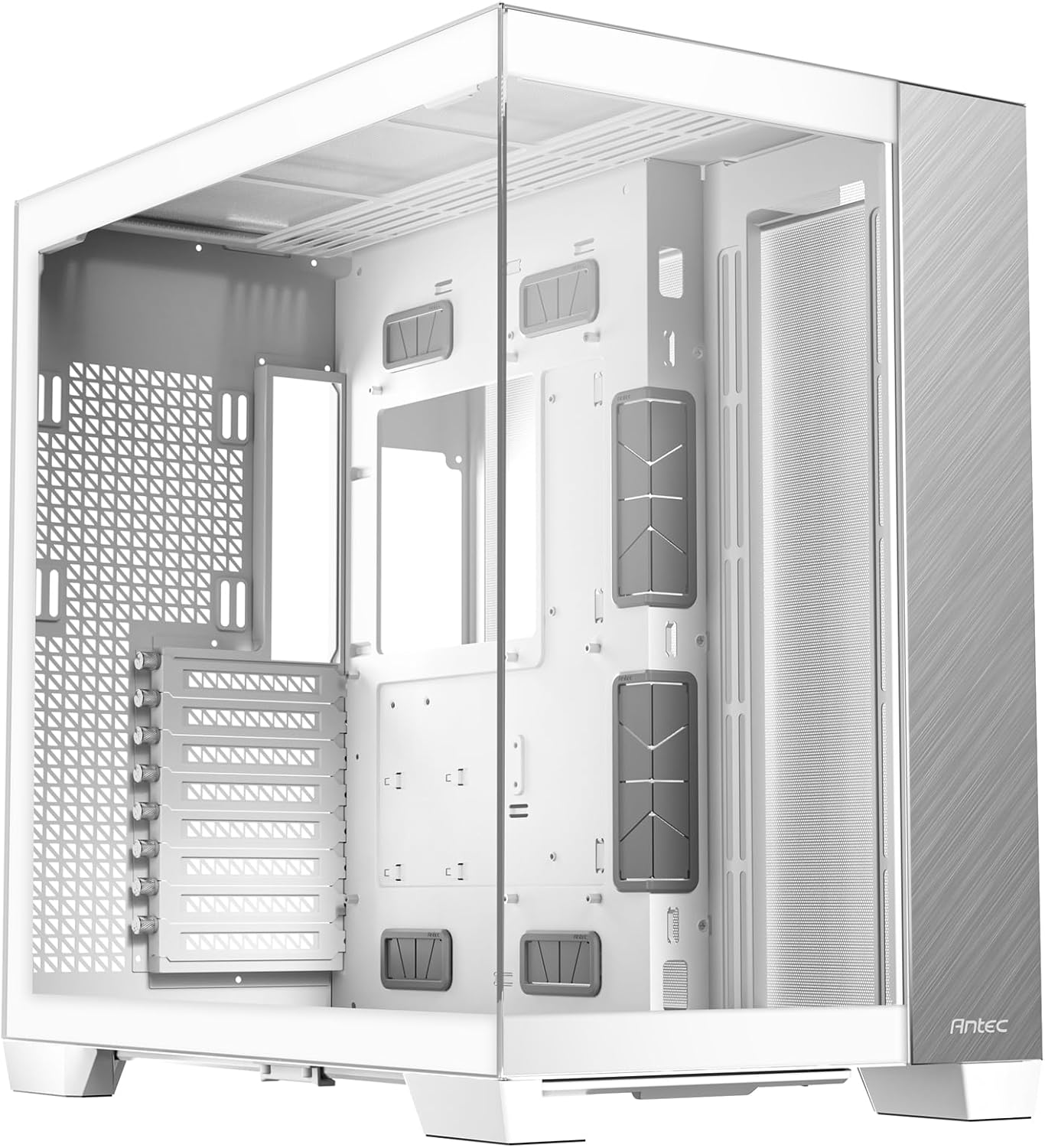 Antec C8 AL WHITE C8 Aluminum White, Fans not Included -Full-Tower E-ATX PC Case