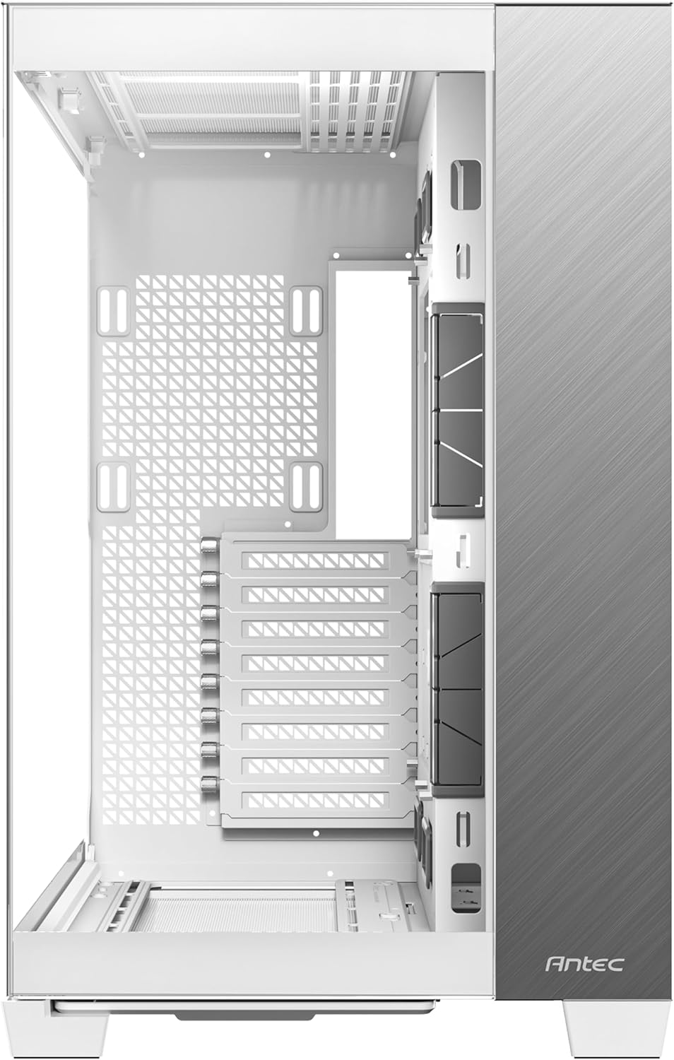 Antec C8 AL WHITE C8 Aluminum White, Fans not Included -Full-Tower E-ATX PC Case