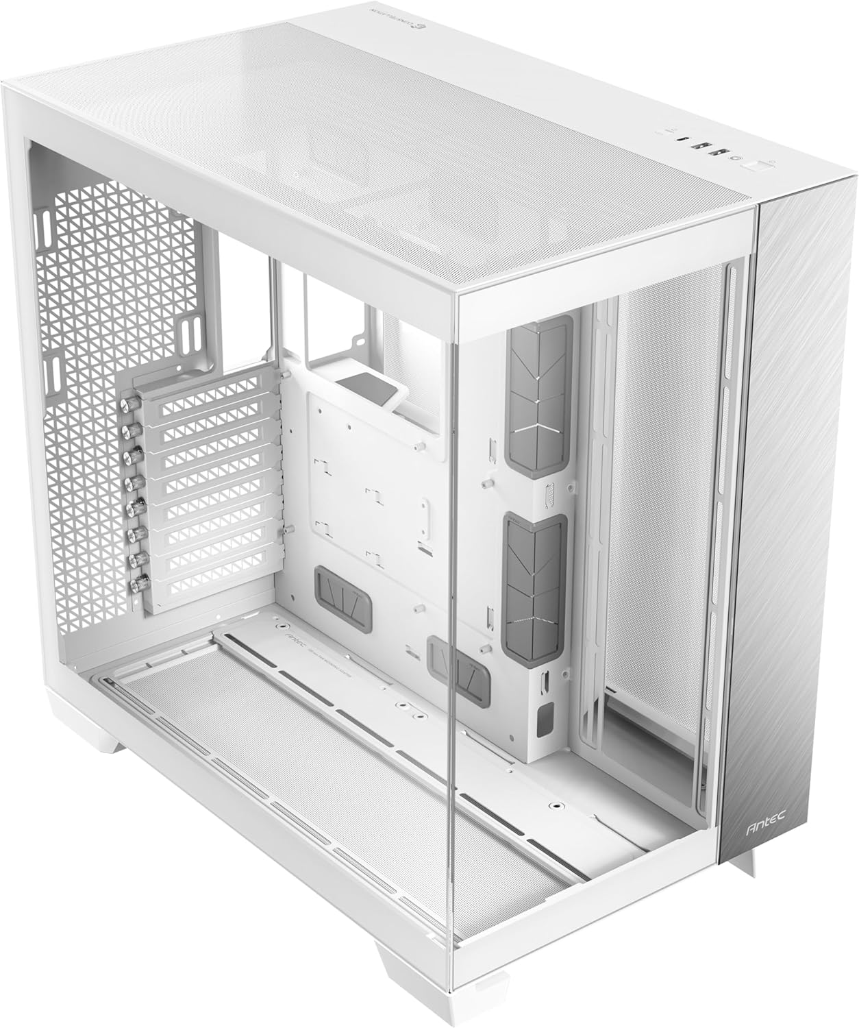 Antec C8 AL WHITE C8 Aluminum White, Fans not Included -Full-Tower E-ATX PC Case