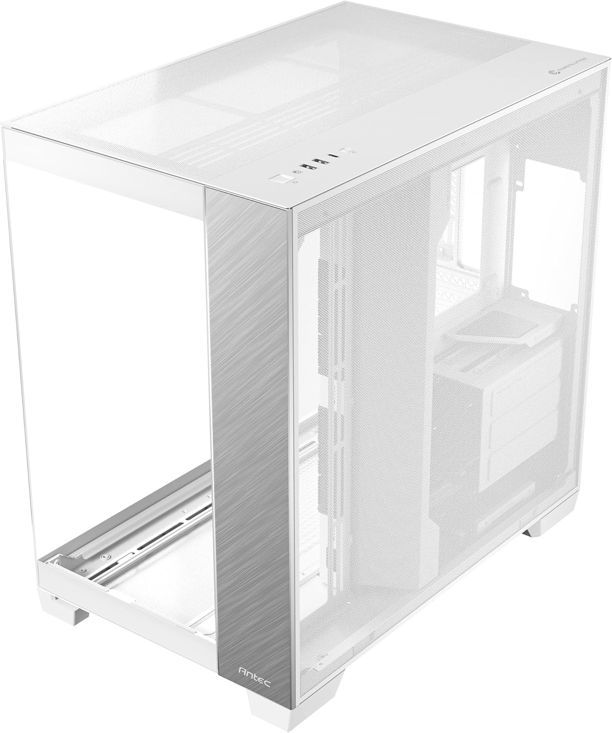 Antec C8 AL WHITE C8 Aluminum White, Fans not Included -Full-Tower E-ATX PC Case