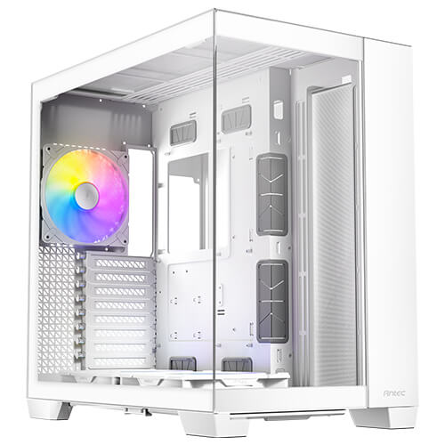 Antec C8 ARGB WHITE Fans not Included,RTX 40 Compatible Full-Tower E-ATX PC Case