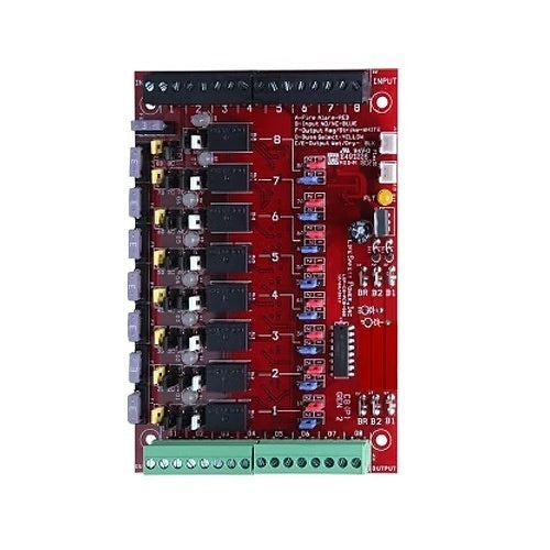 LifeSafety Power C8-BOXED 8-Output Relay-Based Lock Control Module, 3A