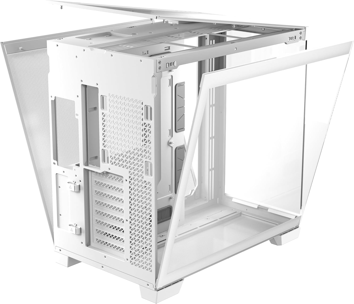 Antec C8 White, Fans not Included, RTX 40 Compatible - Full-Tower E-ATX PC Case