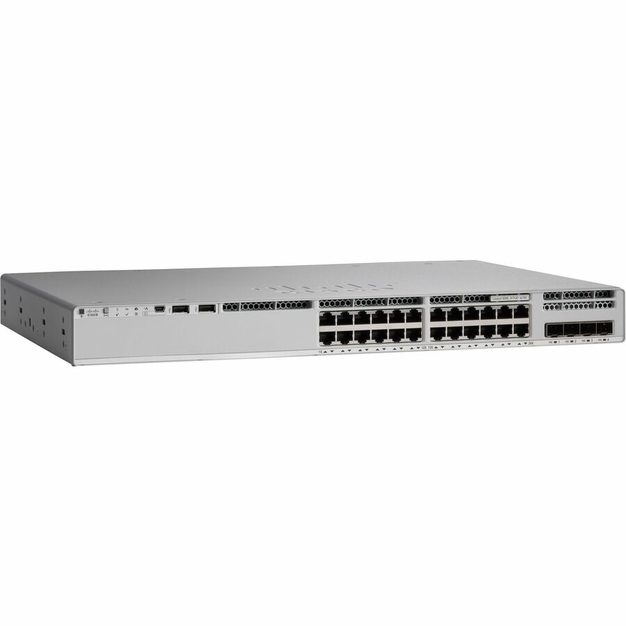 Cisco C9200L-24P-4X-E Catalyst 9200 C9200L-24P-4X Layer 3 Switch - 24 Ports