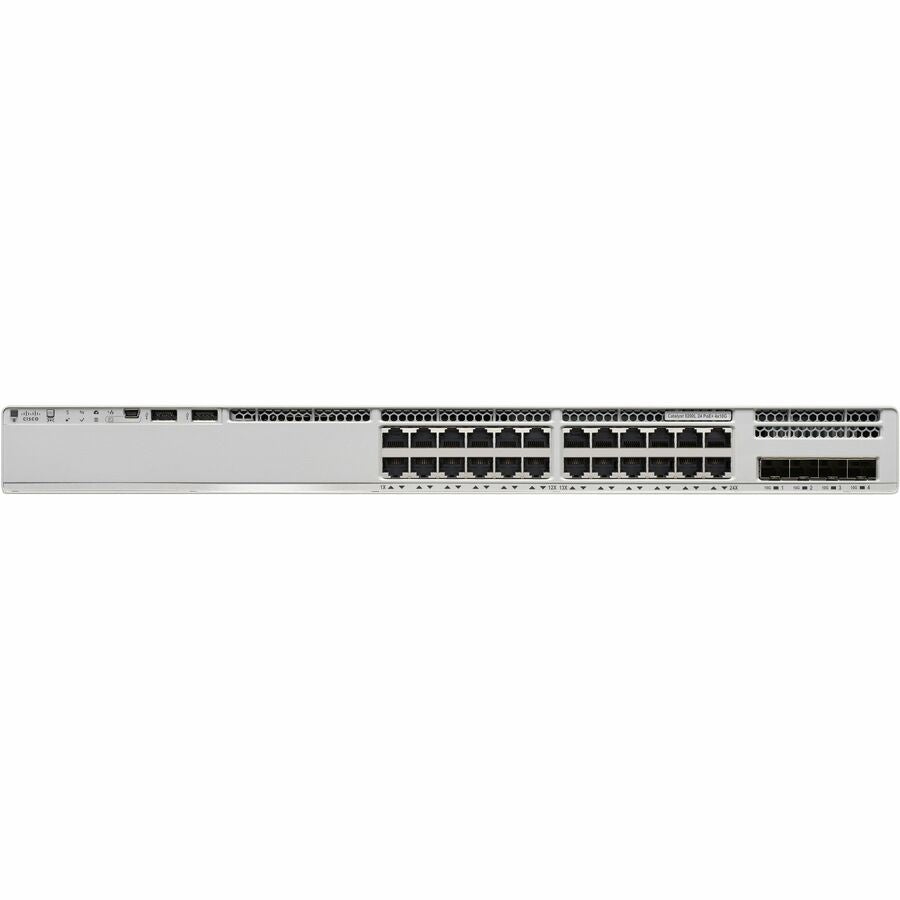 Cisco C9200L-24P-4X-E Catalyst 9200 C9200L-24P-4X Layer 3 Switch - 24 Ports