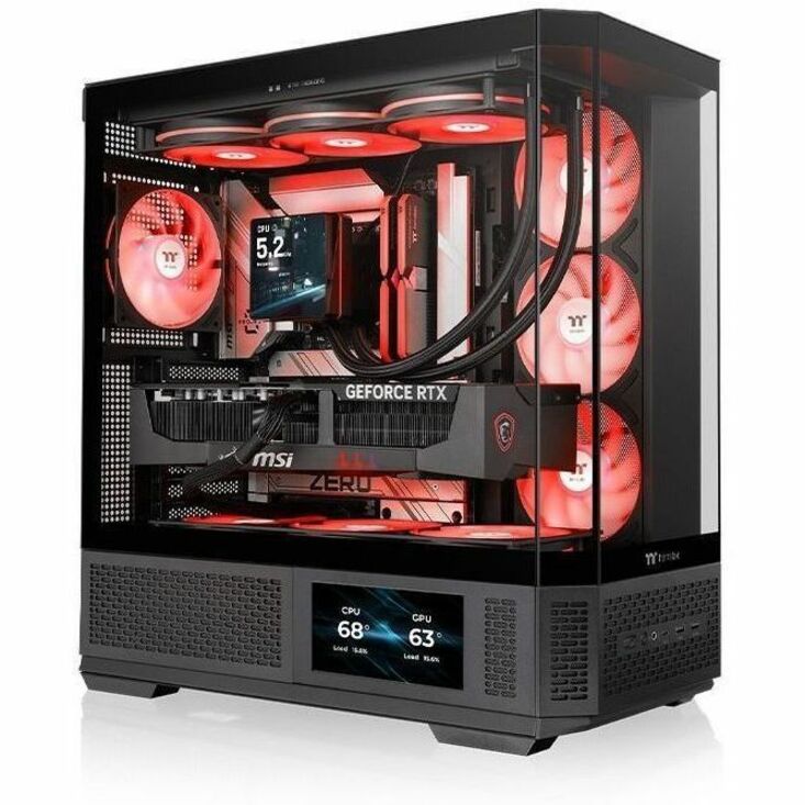 Thermaltake CA-11N-00M1WN-00 View 370 TG ARGB Mid Tower Chassis