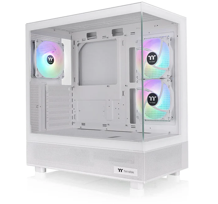 Thermaltake CA-1Y7-00M6WN-01 View 270 Plus TG ARGB Snow Mid Tower Chassis - Snow