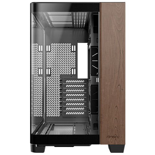 Antec C8 Curve Wood Wide Angle Curve Glass Dual Chamber Full Tower EATX PC Case