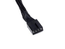 Silverstone CPF01 Sleeve One to Two PWM Fan Splitter Cable 100mm Black